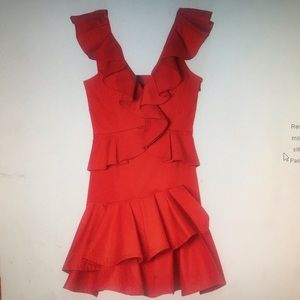 Rebecca Taylor Cotton Ruffle Dress 💃